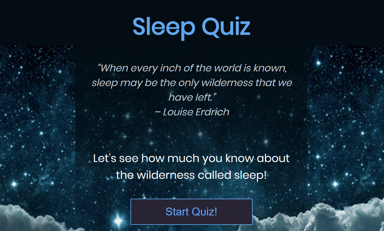 Sleep Quiz App